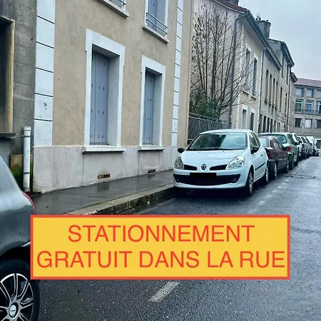 016 Chic & Cosy Grand Moderne 65m2 Hypercentre Wifi Smart Tv Netflix * Saint-Etienne (Loire)